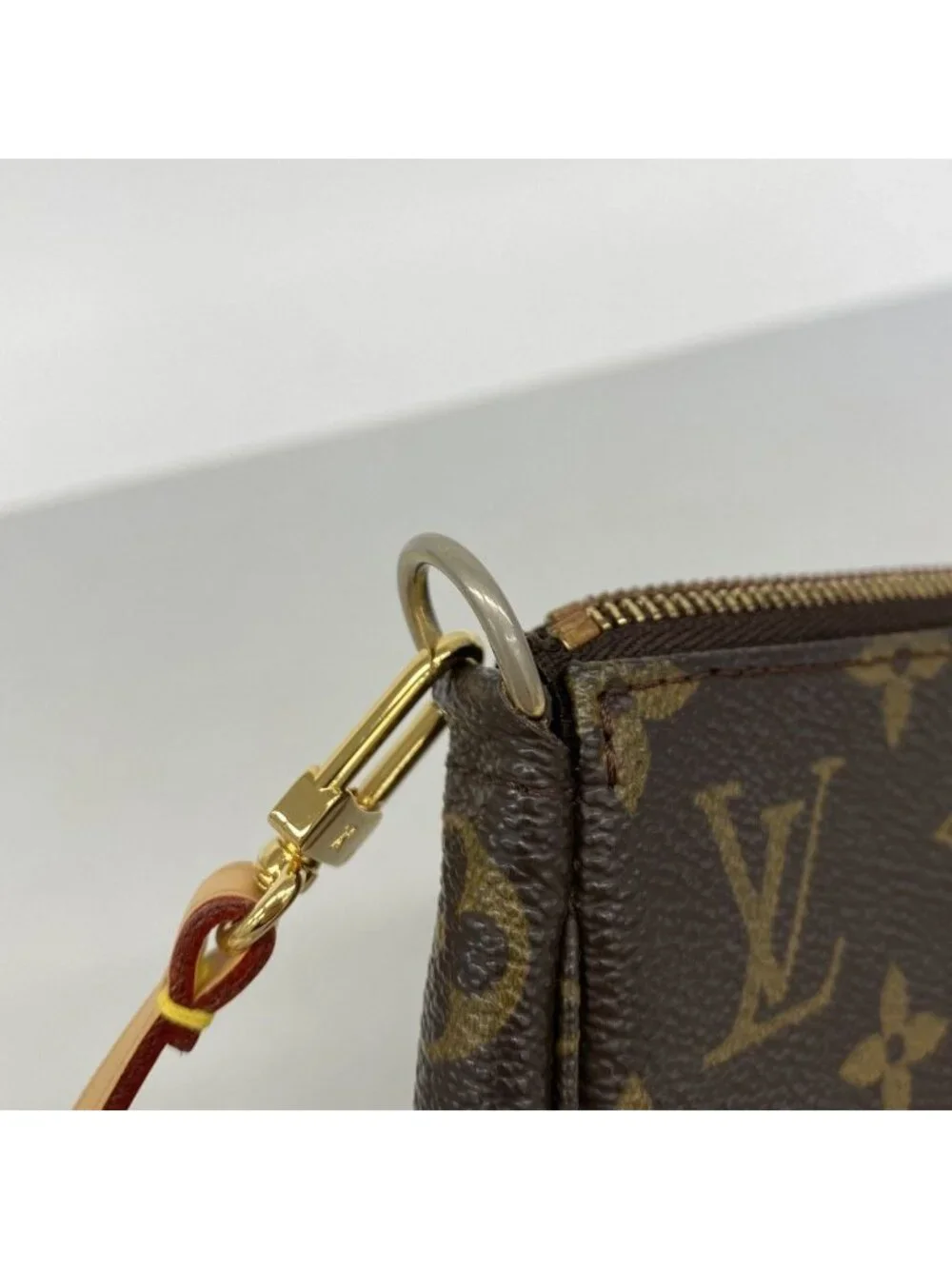 Louis Vuitton Pouch Monogram Pochette Soirle Brown